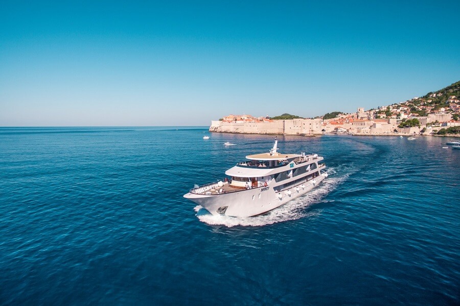 luxus yacht kreuzfahrt kroatien